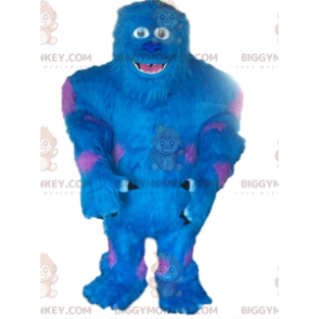 BIGGYMONKEY™ mascottekostuum van Sulli, het blauwe monster van