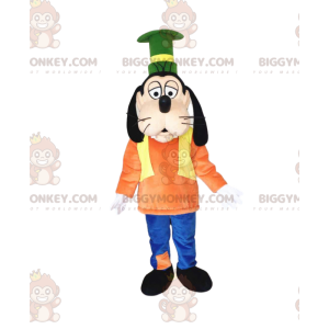 Pippo, il costume della mascotte BIGGYMONKEY™ del cane goffo di