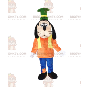 Disfraz de mascota BIGGYMONKEY™ de Goofy, el perro torpe de