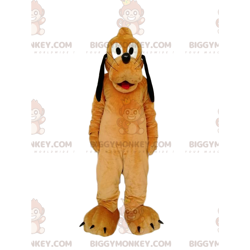 BIGGYMONKEY™ maskotkostume af Pluto, Walt Disneys sjove hund -