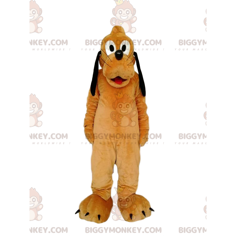 Costume de mascotte BIGGYMONKEY™ de Pluto, le chien rigolo de