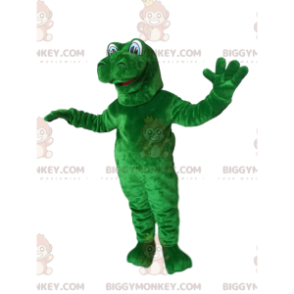 BIGGYMONKEY™ Costume da mascotte Dinosauro verde gigante con