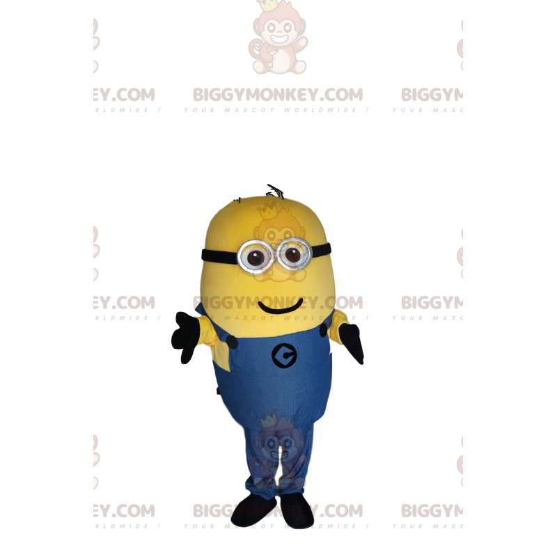 BIGGYMONKEY™ costume mascotte di Bob, uno dei Minion con un