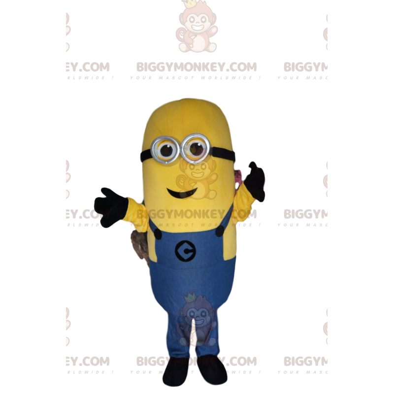 BIGGYMONKEY™ maskotkostume af Kevin, den største minion -