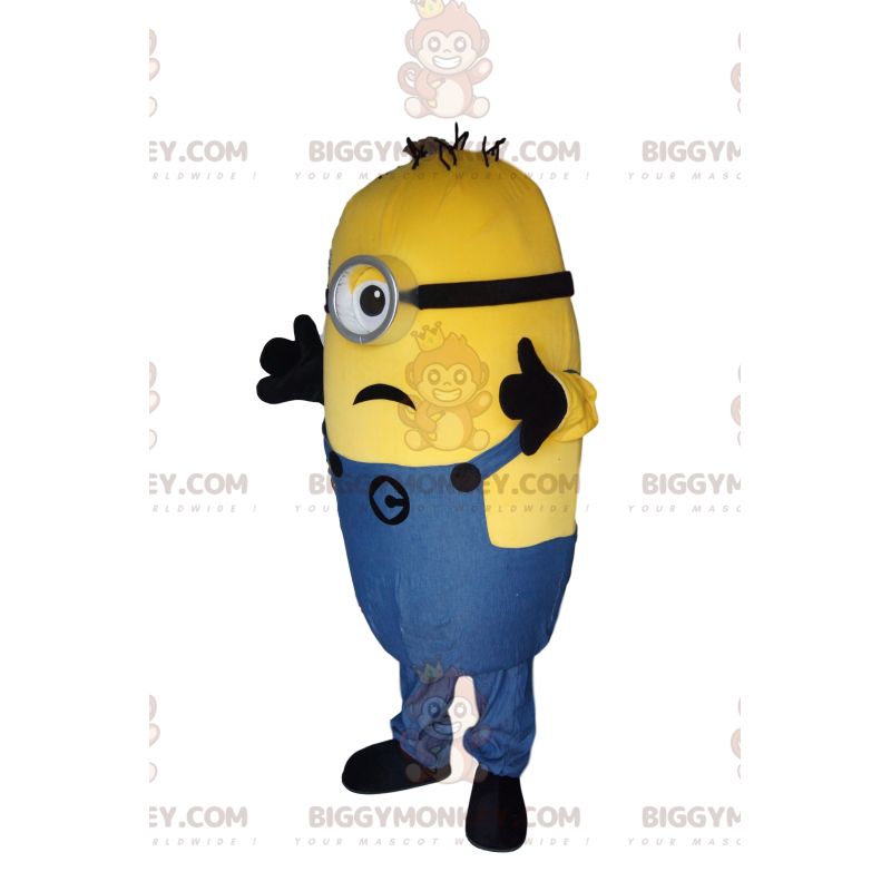 BIGGYMONKEY™ maskotdräkt av Very Sad Stuart, Minion med ett öga