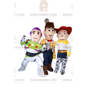 BIGGYMONKEY™ Costume da mascotte Trio composto da Jessie, Buzz