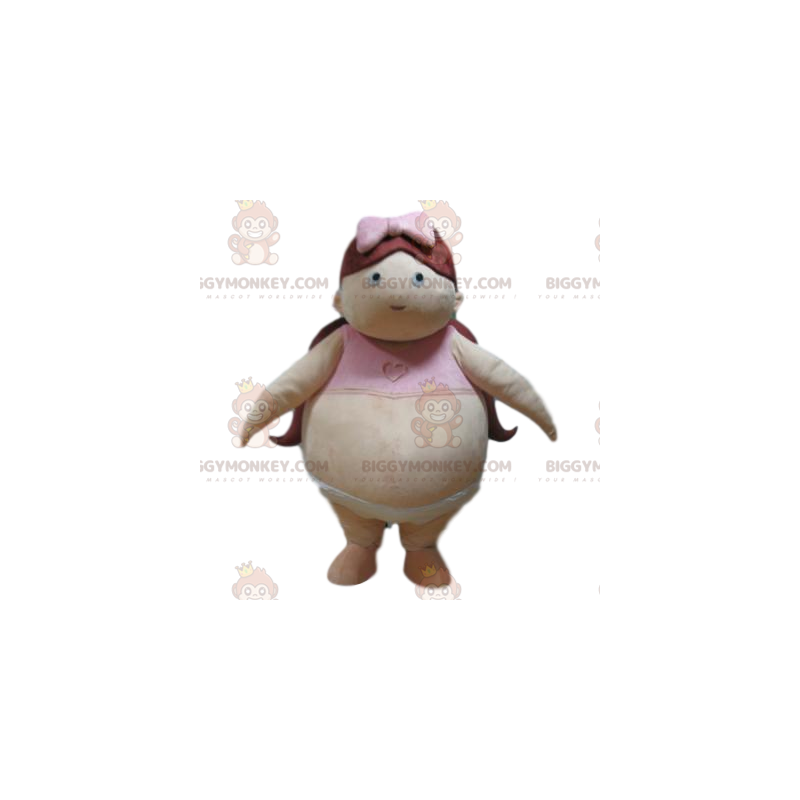 Fato de mascote Fat Girl BIGGYMONKEY™ com calcinha e bralette –
