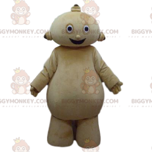 BIGGYMONKEY™ Costume da mascotte da piccolo alieno color crema
