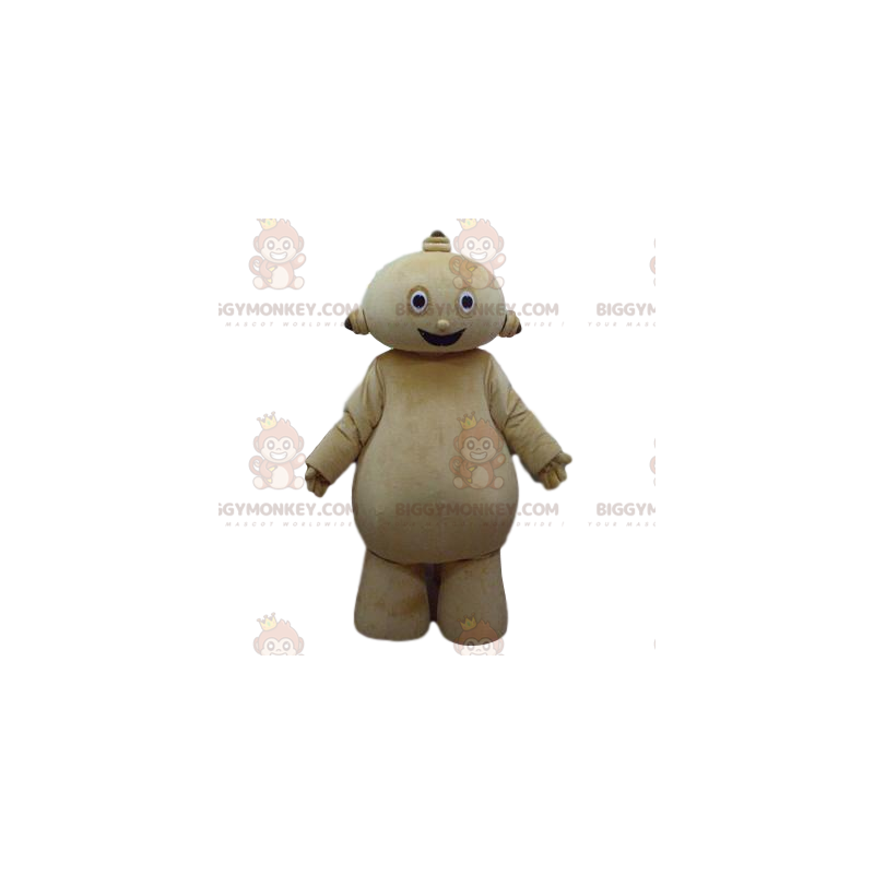 BIGGYMONKEY™ Little Alien Cream Man Mascot Costume –