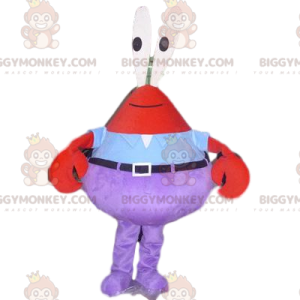 BIGGYMONKEY™ Maskottchenkostüm von Captain Krabs, der berühmten