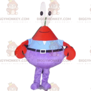 BIGGYMONKEY™ mascottekostuum van Captain Krabs, de beroemde