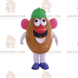 Traje de mascote Mr. Potato Head BIGGYMONKEY™ com gorro verde –
