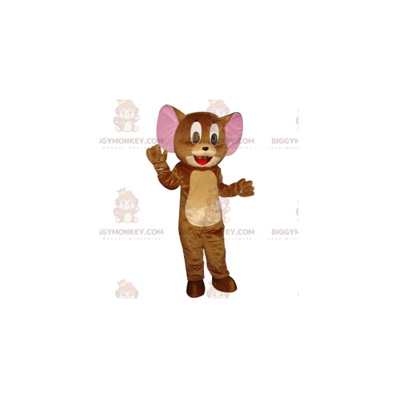 Costume de mascotte BIGGYMONKEY™ de Jerry, la souris du cartoon