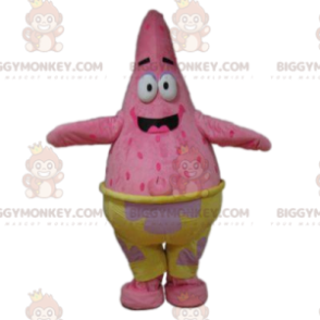 BIGGYMONKEY™ mascottekostuum van Patrick, de grappige zeester