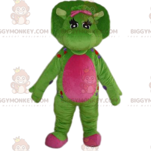 Bardzo uroczy kostium maskotki BIGGYMONKEY™ w kolorze zielonym