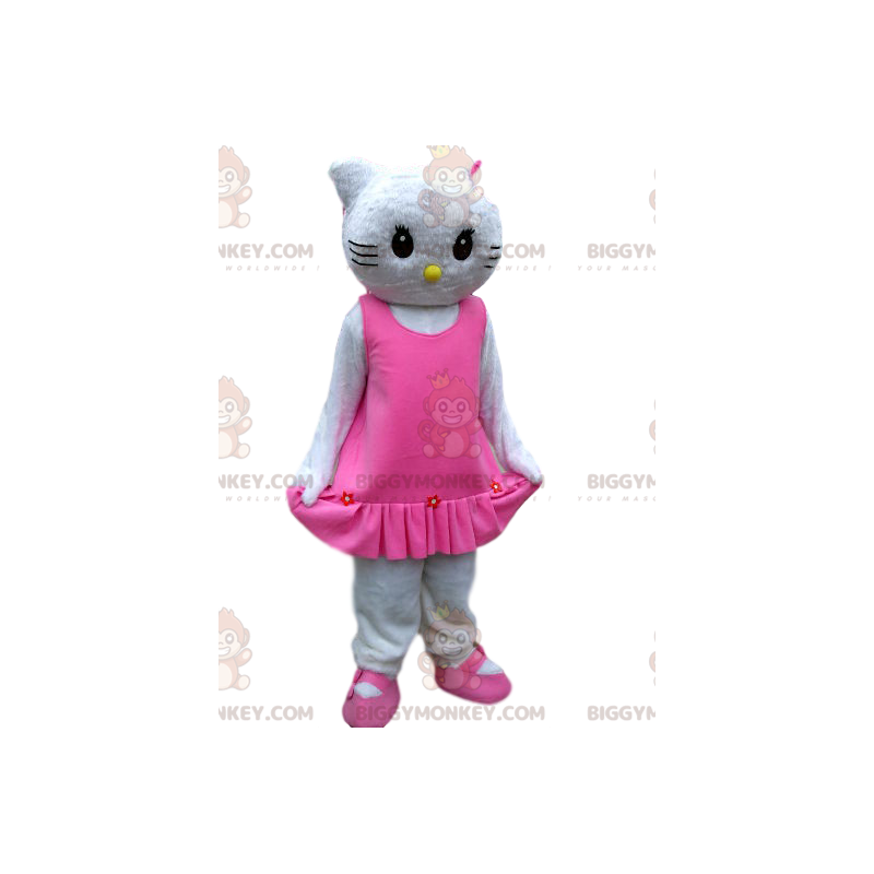 Costume da mascotte BIGGYMONKEY™ di Hello Kitty con elegante