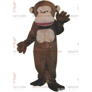 Very Fun Brown Monkey BIGGYMONKEY™ Mascot Costume –