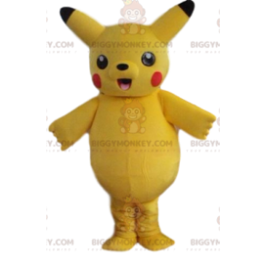 BIGGYMONKEY™ maskotdräkt av Pikachu, den berömda