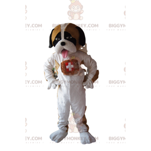 BIGGYMONKEY™ costume da mascotte di San Bernardo dall'aspetto