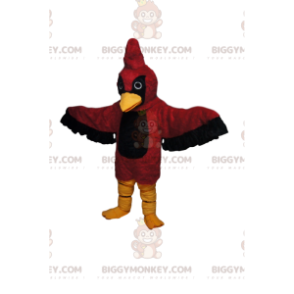 BIGGYMONKEY™ Costume da mascotte Aquila rossa e nera con