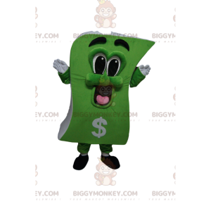 Costume de mascotte BIGGYMONKEY™ de billet de banque très