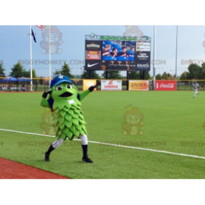 Costume de mascotte BIGGYMONKEY™ de fruit vert de légume