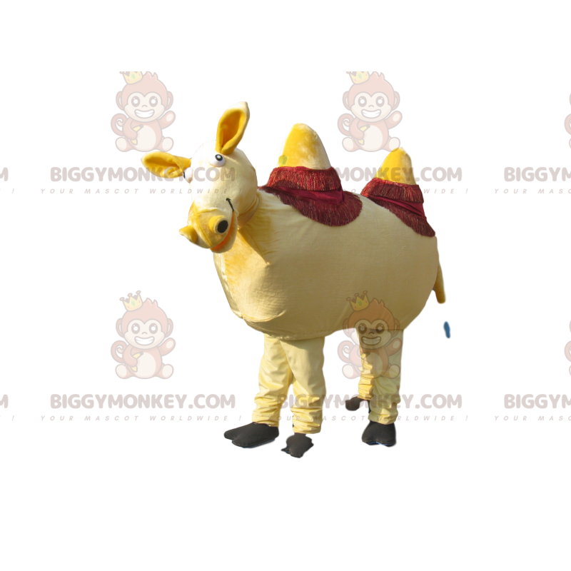 Camel BIGGYMONKEY™ mascottekostuum. kameel kostuum -