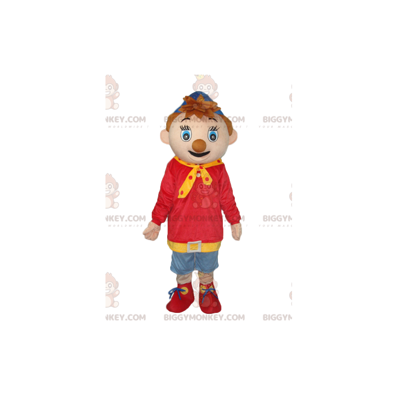 Costume de mascotte BIGGYMONKEY™ de Oui-Oui, le gentil petit