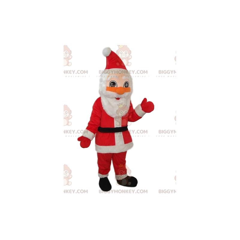 Costume da mascotte di Babbo Natale BIGGYMONKEY™. Costume da