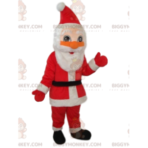 Costume de mascotte BIGGYMONKEY™ de Papa Noël. Costume de Papa