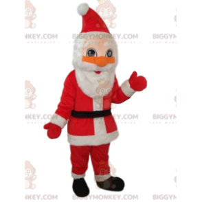 Fato de mascote do Papai Noel BIGGYMONKEY™. Fantasia de Papai