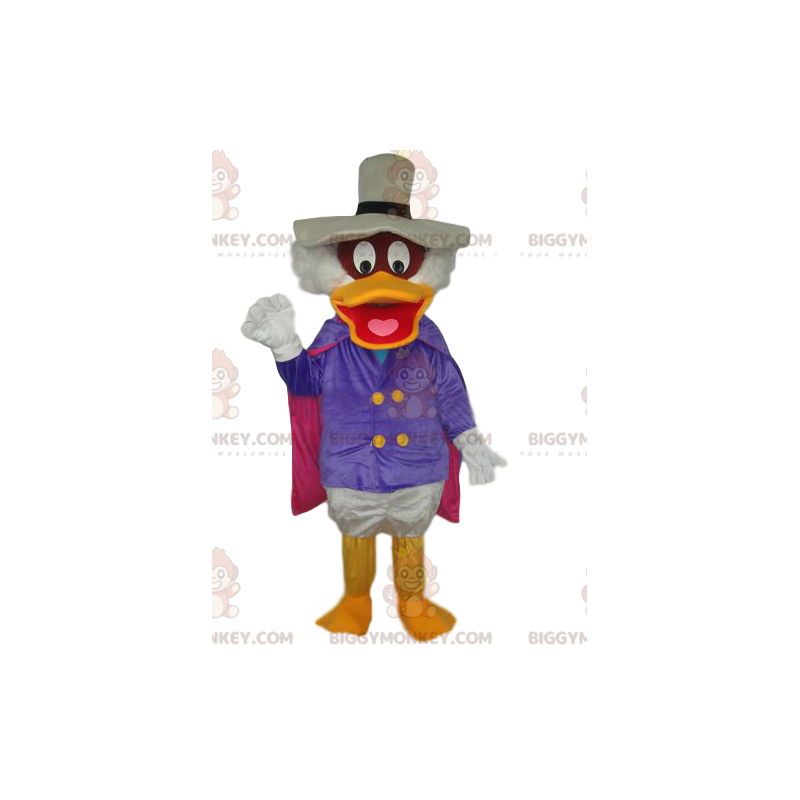 Scrooge's BIGGYMONKEY™ mascottekostuum met een grote witte hoed