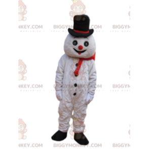 Costume de mascotte BIGGYMONKEY™ de bonhomme de neige amusant