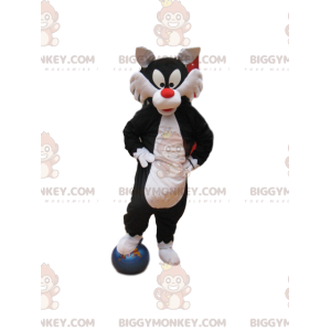 Costume da mascotte Sylvester BIGGYMONKEY™, dal cartone animato