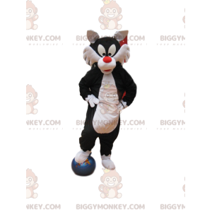 Costume de mascotte BIGGYMONKEY™ de Grosminet, du cartoon