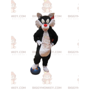 Sylvester BIGGYMONKEY™ maskotdräkt, från den tecknade Looney