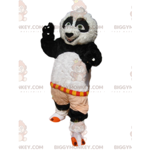 BIGGYMONKEY™ costume mascotte di Po, da Kung-Fu Panda. Costume