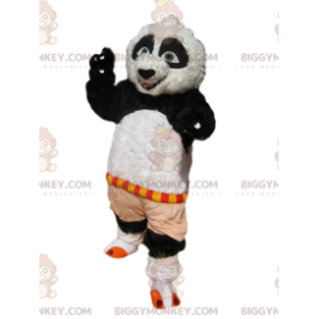 BIGGYMONKEY™ mascot costume of Po, from Kung-Fu Panda. Po