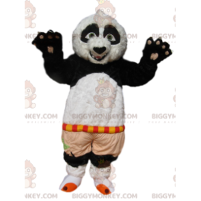 BIGGYMONKEY™ costume mascotte di Po, da Kung-Fu Panda. Costume