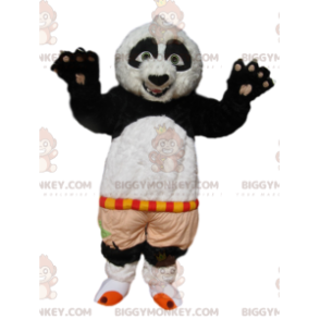 Kostým maskota BIGGYMONKEY™ Po, z Kung-Fu Panda. Kostým Po –