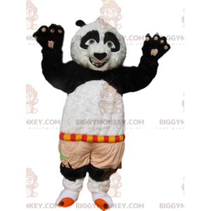 BIGGYMONKEY™ costume mascotte di Po, da Kung-Fu Panda. Costume