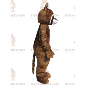 Costume de mascotte BIGGYMONKEY™ de raton-laveur marron avec un