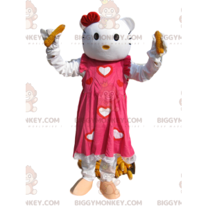 Disfraz de mascota Hello Kitty BIGGYMONKEY™ con precioso