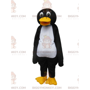 Lachende pinguïn BIGGYMONKEY™ mascottekostuum. pinguïn kostuum