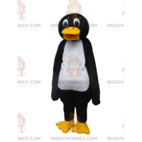 Kostým maskota smějícího se tučňáka BIGGYMONKEY™. kostým