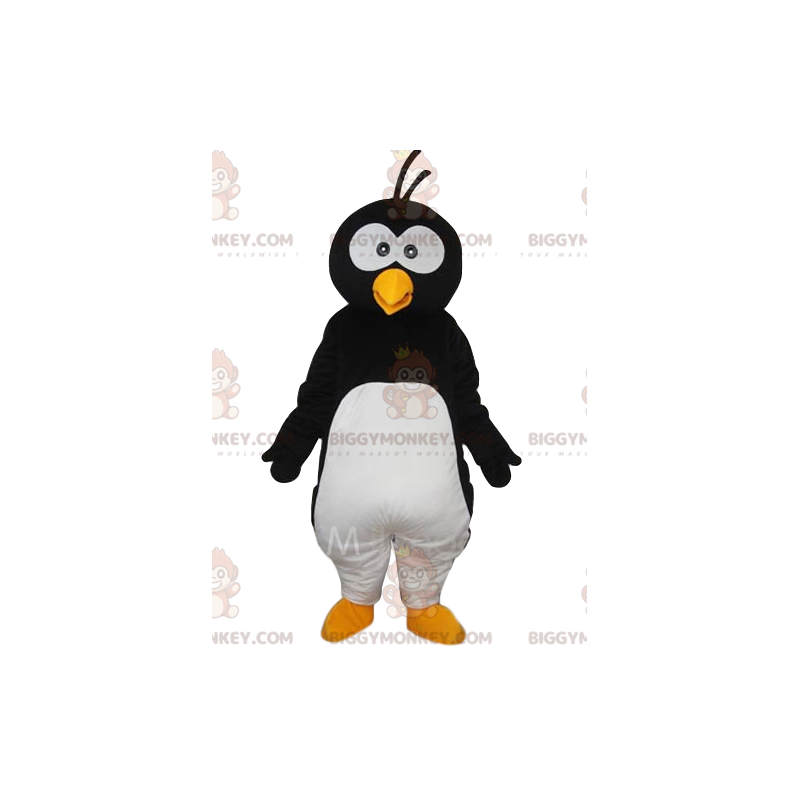 BIGGYMONKEY™ Costume da mascotte pinguino divertente con sbuffo