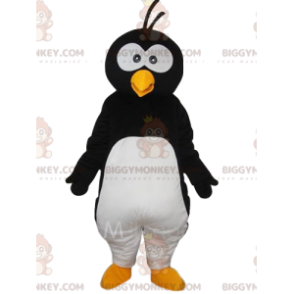 BIGGYMONKEY™ Costume da mascotte pinguino divertente con sbuffo