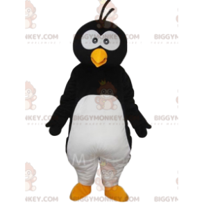 BIGGYMONKEY™ Disfraz de mascota pingüino divertido con bocanada