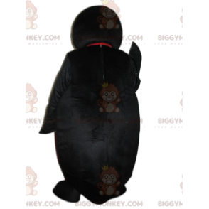 Knipogende charmante pinguïn BIGGYMONKEY™ mascottekostuum -