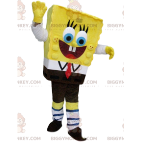 Kostium maskotki Super Happy Spongebob BIGGYMONKEY™ -